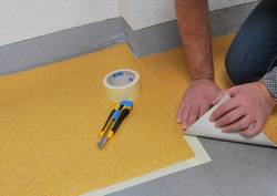 BlueDolphin kétoldalas ragasztó szalag használata.